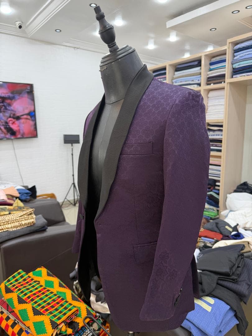 Plum Shawl Jacket